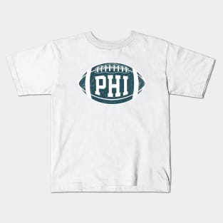 PHI Retro Football - White/Midnight Kids T-Shirt